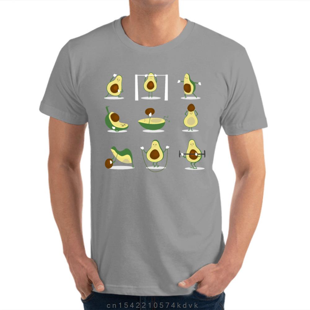 New Coming Europe Tops Tees Avocado Fitness All Camisas T Shirts for Unisex T Shirt Summer Funny Printing Casual Cotton T Shirt
