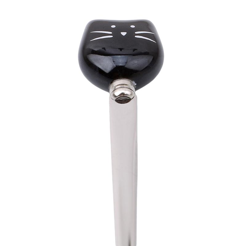 Stainless Steel Cartoon Spoons Cute Cat Coffee Spoon Tea Fork Tool