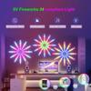 Светодиодная лента фейерверка RGB с управлением через Bluetooth APP Симфония Светильник фейерверка Свадебная вечеринка Бар Управление музыкой Лампа Dream Festoon