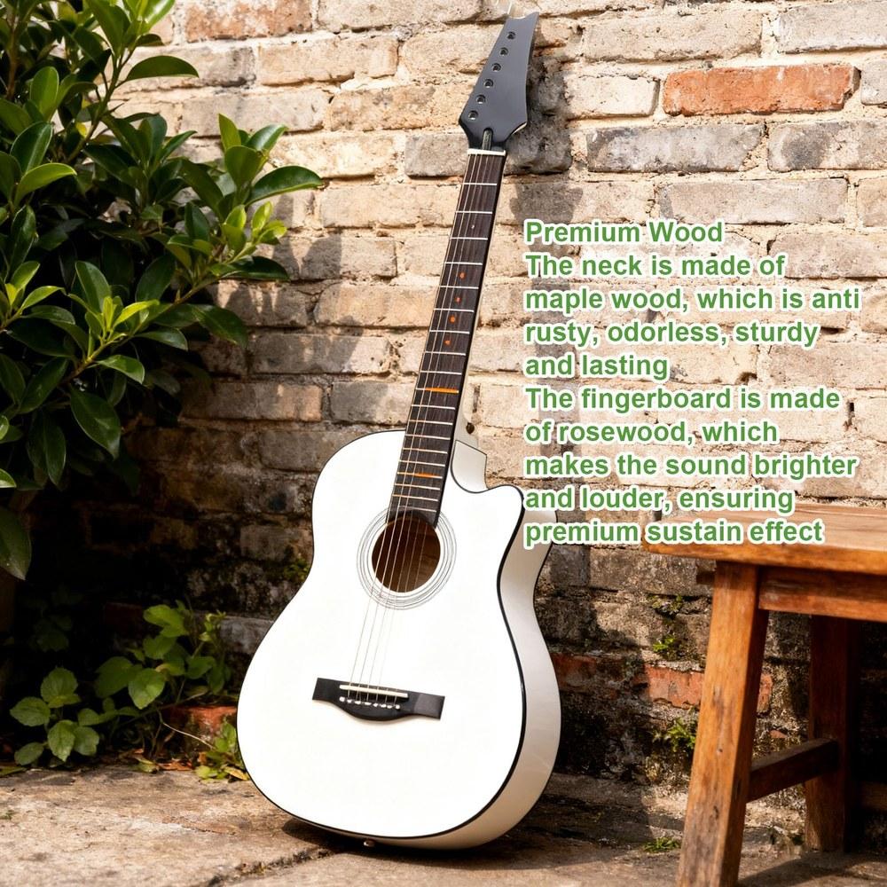 Acogedor Maple Electric Guitar Neck 24 Fret Rosewood Fretboard Replacement Smooth Finish Music Enthusiasts