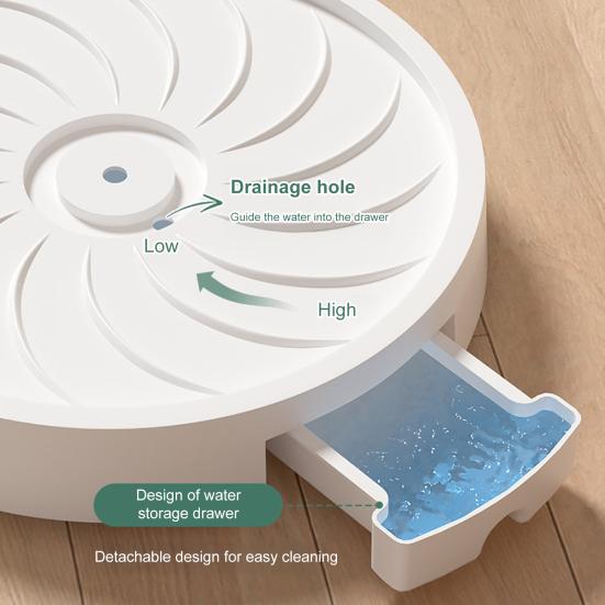 Поддон для цветочного горшка на колесиках Сверхпрочная подставка для растений с ящиком для хранения воды Перекатывающийся поднос для цветочного горшка для дома, сада, балкона, офиса