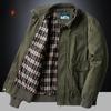 Men's Casual Lapel Jacket Spring New Middle-aged Business Casual Jacket Men's Spring and Autumn Thin Jacket