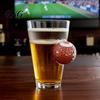 Versatile Home Drinkware Wine Glass, Golf/Football/Tennis/Rugby/Baseball/Billiards/Basketball Shape, Creative Transparent Stadium Cup for Sports Fans