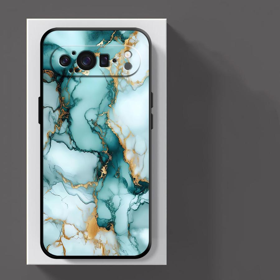 Чехол для Google Pixel 10A 6a 6 7 8 Pro 10 9 Pro XL 8a 7a 9a Funda Чехол для телефона Цветной Мрамор