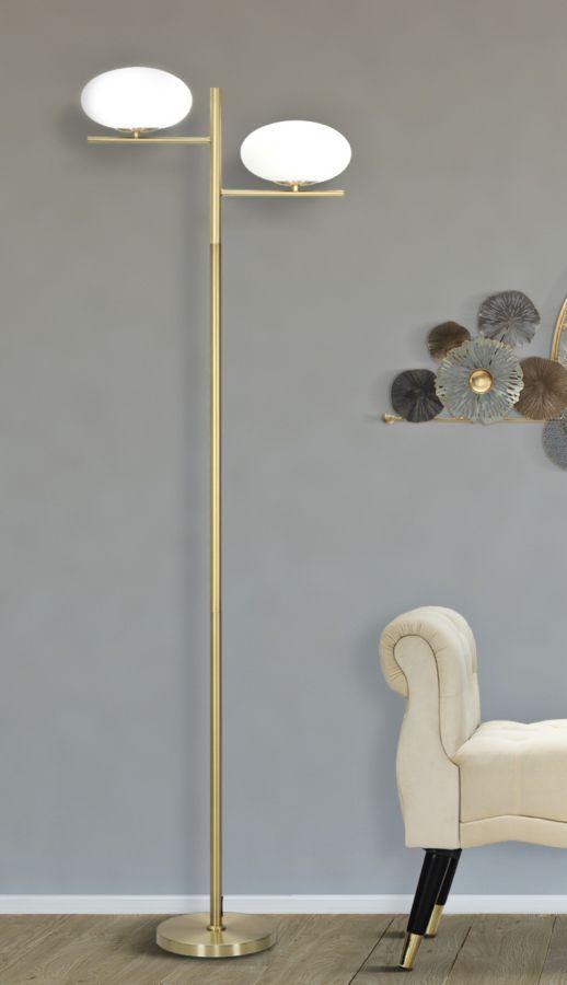 Торшер Овальный Гламурный См 51X24X180