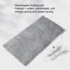 Heating Pad Non-slip Space-efficient Cotton Rectangular Back Pain Heating Pad for Office