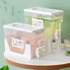 Cold Water Bottle Leak-proof Drinkware Large Capacity Convenient Refrigerator Kettle Beverage Dispenser Bucket Home Supply