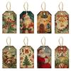 24pcs Packaging Accents Christmas Decorative Tags Snowman Holiday Gift Labels  Christmas Party