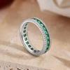 Hui Zhi Yi Jewelry 2023 New 925 Silver Fashion Versatile Luxury Exquisite Diamond Ring