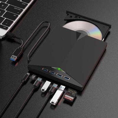Внешний DVD-привод USB 3.0 и многофункциональный CD-привод Type-C с расширяемым оптическим приводом