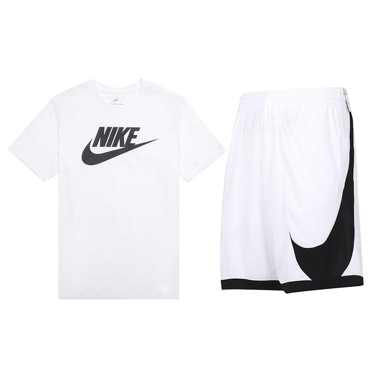 Nike Fitness Sets Men's Crew Neck Moderate AR5005-101+DH6764-100