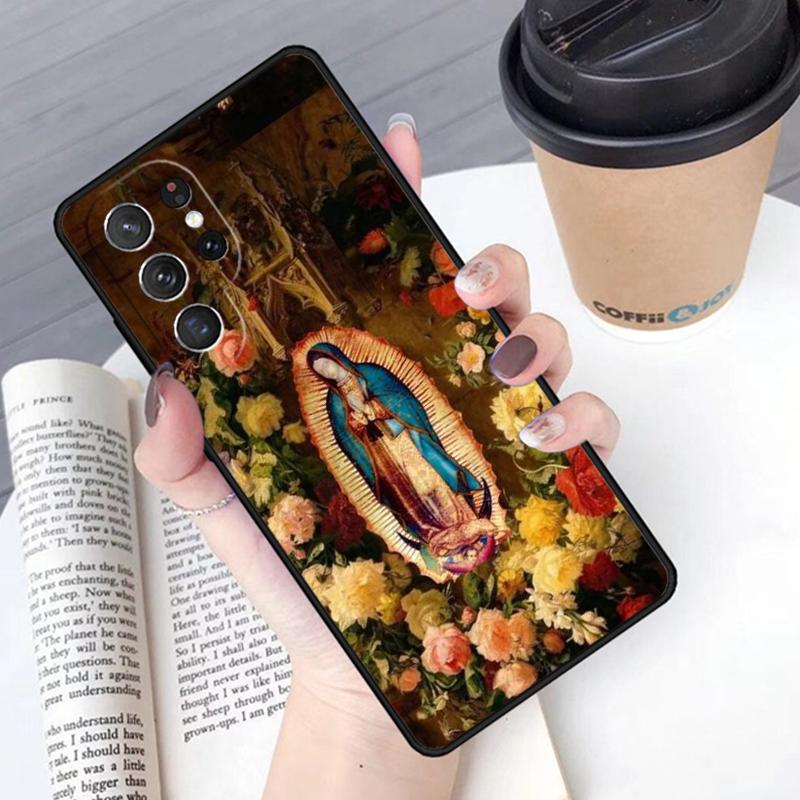 Непорочное Зачатие Дева Мария Иисус чехол для телефона Обложка Для Samsung Galaxy S24 S25 Ultra S21 S22 S10E 10 Plus Note 20 FE S23