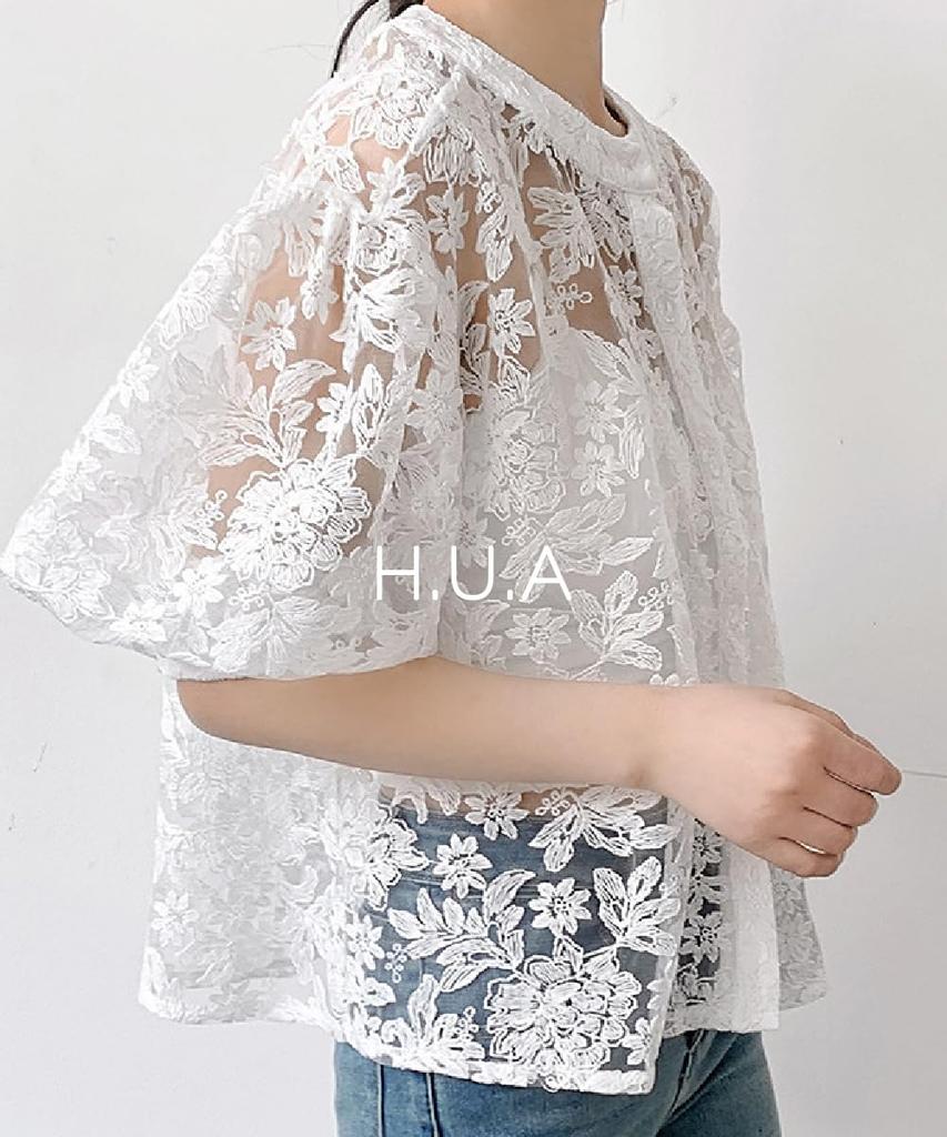 Кардиган Болеро Короткий UV Plus WT H.U.A Женский Топ, Милый, Плотный, Длина, Кружево, Прозрачный, Летний, Охлаждающий, Защита, Размеры, Весна, Лето, Осень,