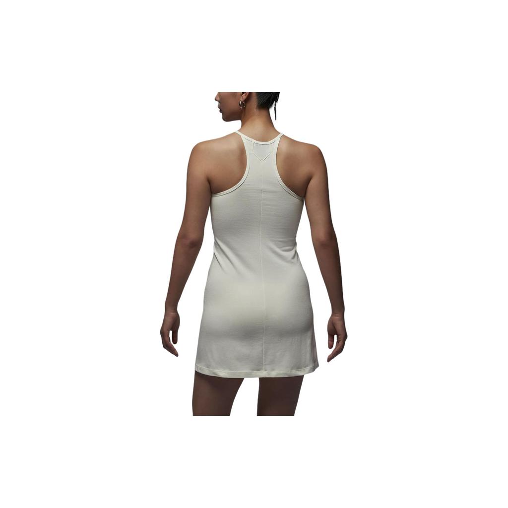 Jordan Платье-комбинация из цельного трикотажа Slim Fit, женские платья Sail-White FN5695-133