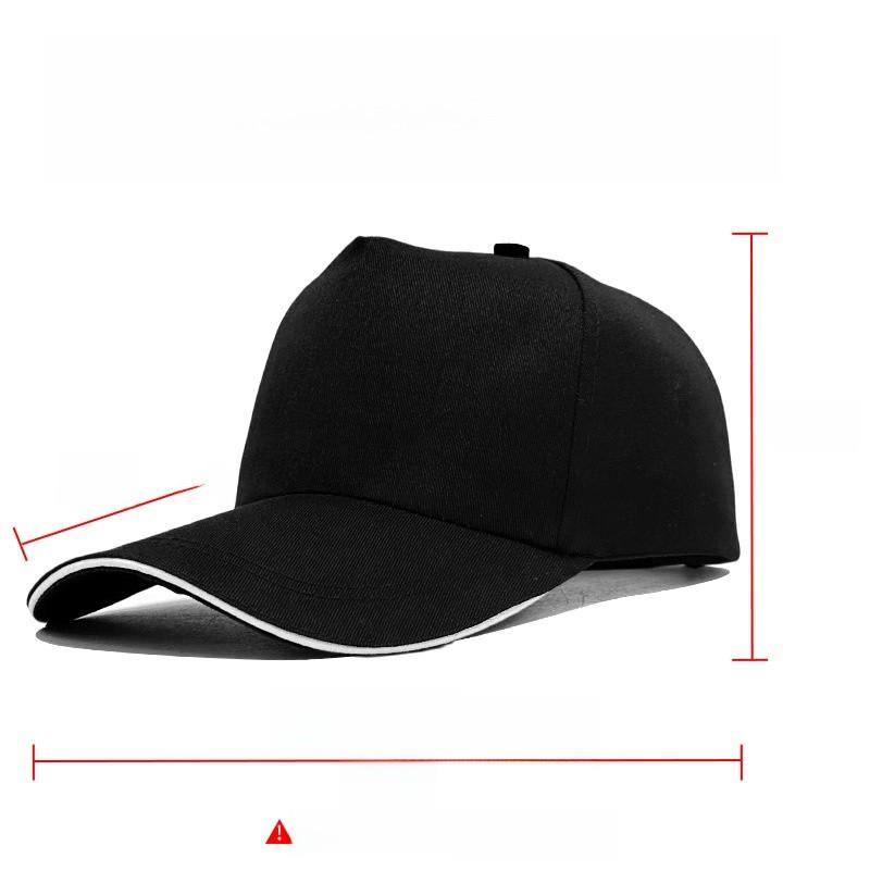 Men Women Cotton Cap With Curved Brim For Sun Protection And Breathability In Outdoor Sports