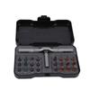 24 in 1 Ratchet Screwdriver Set 58 Tooth Ratchet Mechanism Labor Saving Ratcheting Screwdriver for Repair
