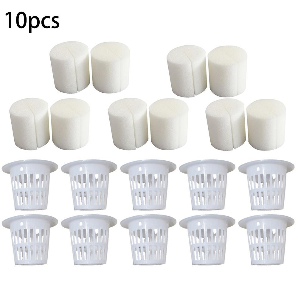 Сетчатый горшок Губка Многоразовый Открытый Беспочвенное выращивание Сельдерей Огурцы