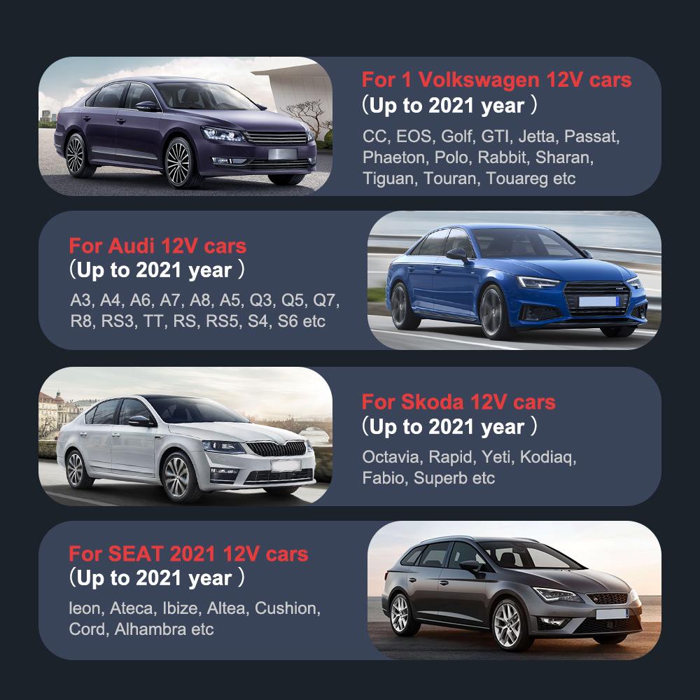 ANCEL VD700 OBD2 сканер автомобильный диагностический инструмент полная система для Volkswagen VW Skoda Seat Oil Service EPB TPMS SAS сброс кодирования форсунок многоязычное