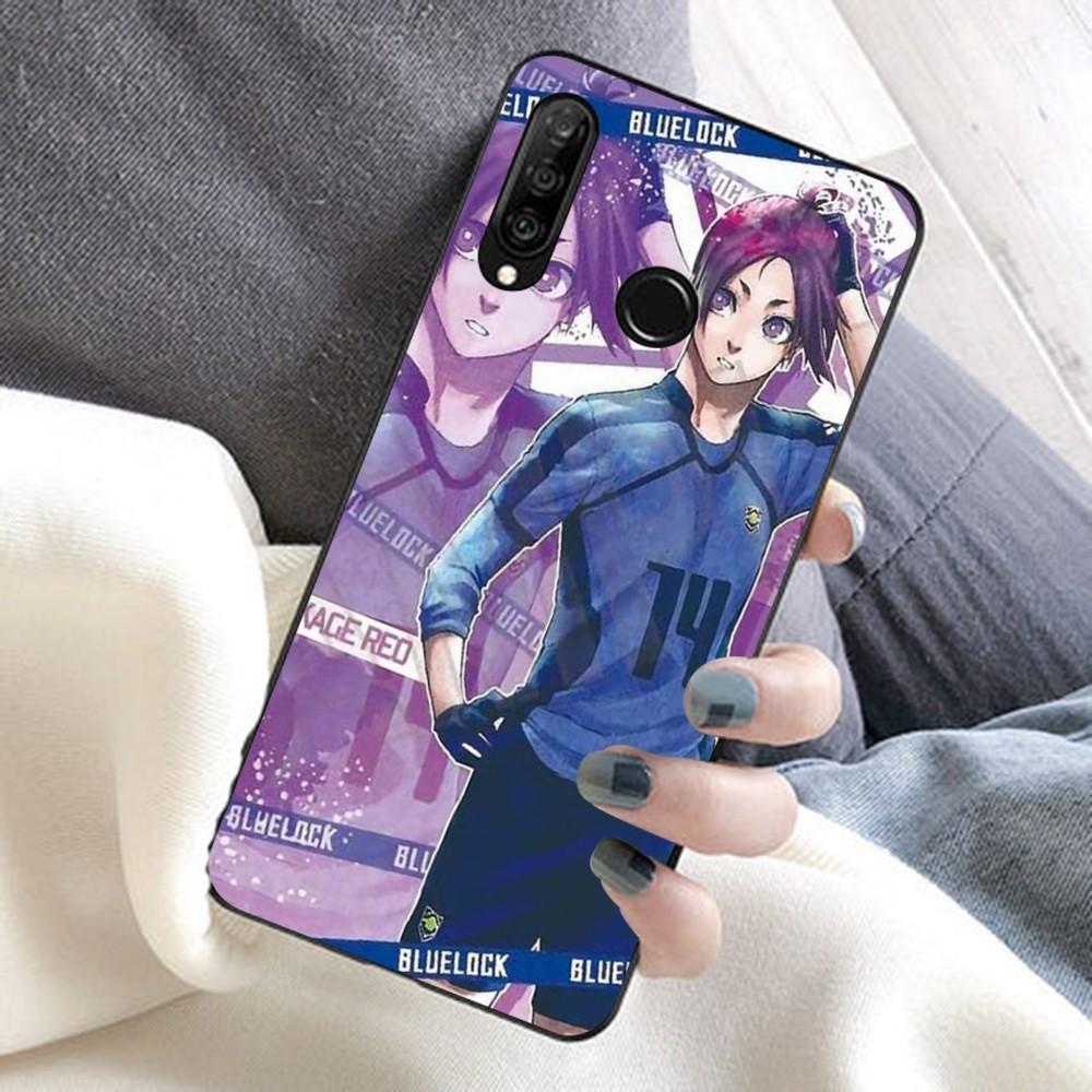 Чехол для телефона с синим замком в стиле аниме для Huawei Honor 10 lite 9 20 7A pro 9X pro 30 pro 50 pro 60 pro 70 pro plus