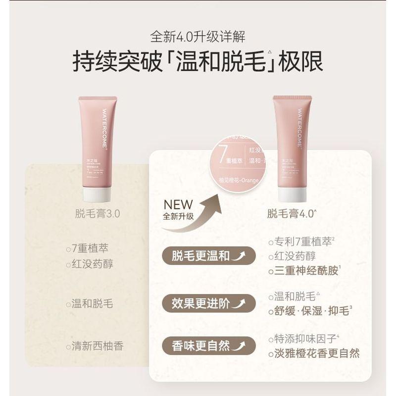 WATERCOME - Успокаивающий крем для удаления волос на теле - 2 аромата