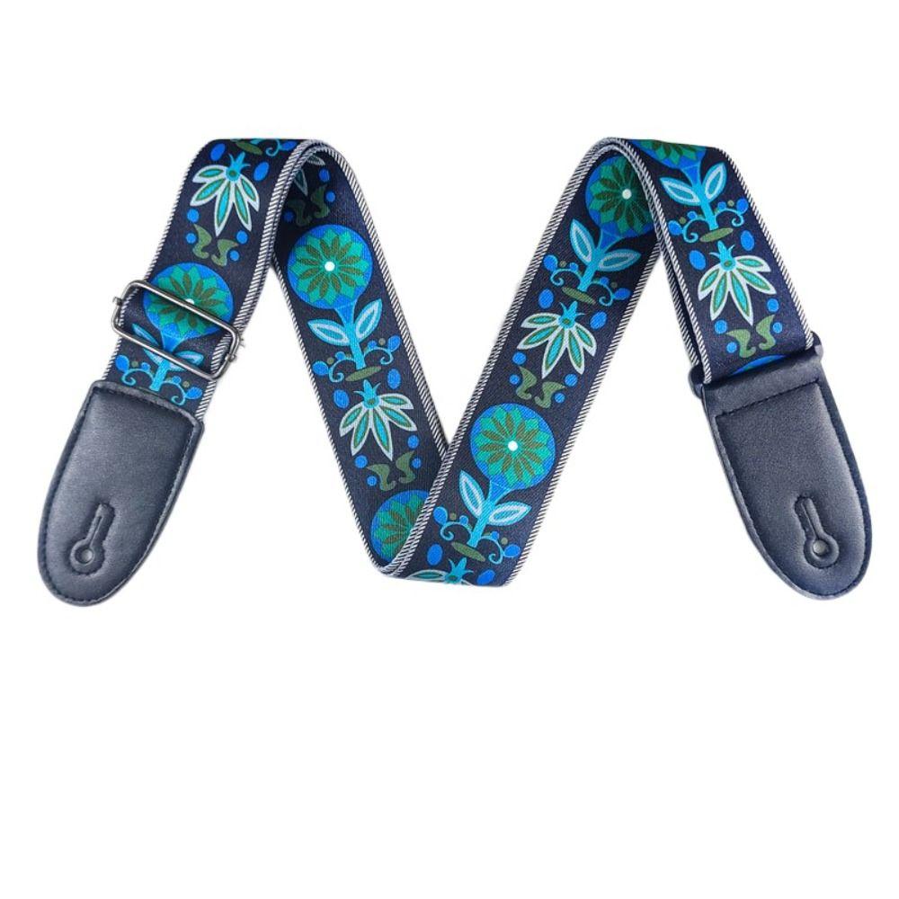 Vintage Guitar Strap Adjustable Guitar Shoulder Belt Electric Guitar Belts Guitar Accessories