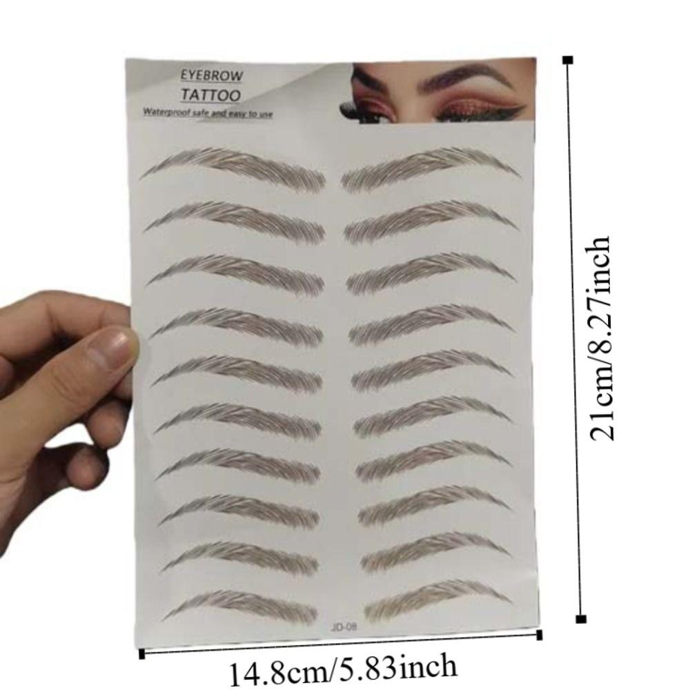 Semi-Permanent Beauty Tools Cosmetic Makeup Tools False Eyebrows Eyebrow Sticker Eyebrow Tattoo