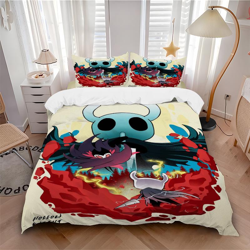 Fantasy Creatures Action Print 3Pcs Bedding Setduvet Cover With 2 Bedropillowcase Home Birthday Gift