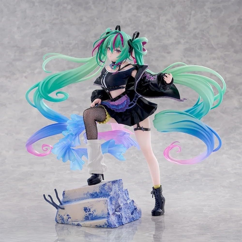 Серия Hatsune Miku Hatsune Miku Примерно 20 x 23 см Фигурка Панк! Размер FIGURIZM