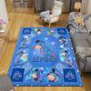 1Pc Eeyore'S Blue Quilt Rug Office Carpet Indoor Outdoor Doormat Nonslip Soft Comfortable Living Christmas Halloween Xmas Gift D924174