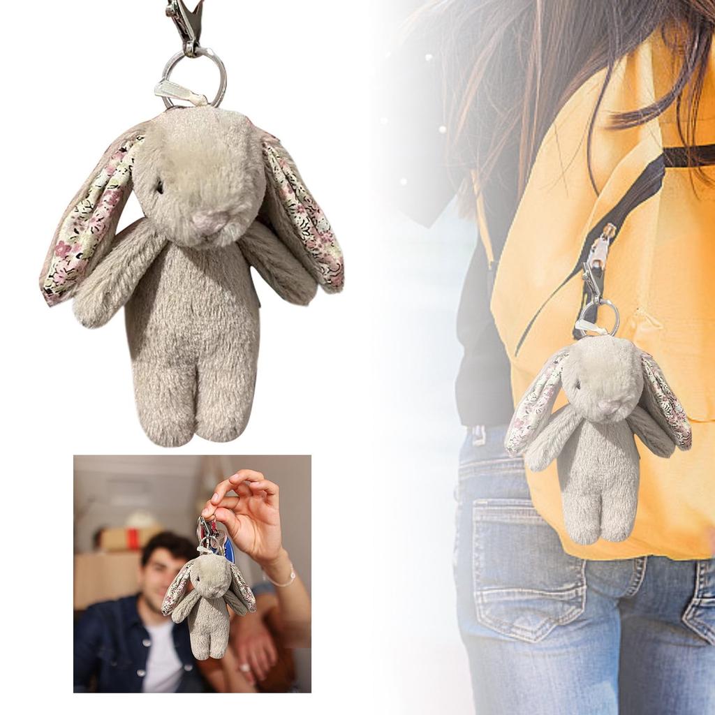 Floral Pendant Keychain Plush Doll 14cm