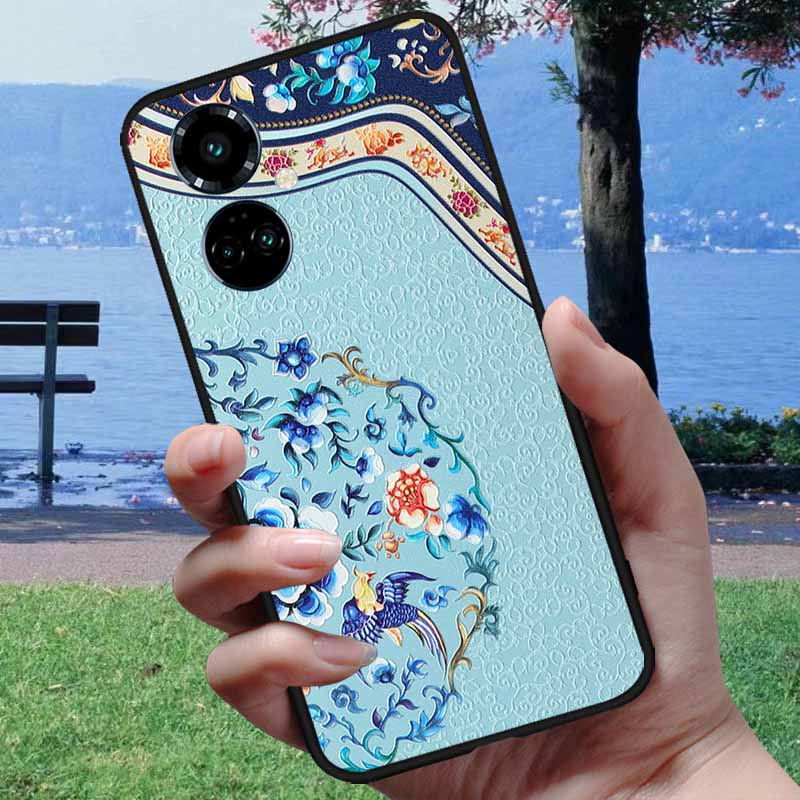 Чехол для Tecno Camon 19 Camon19 Neo 3D Рельефный Тисненый Чехол для Телефона Для Tecno Camon 19 Pro 4G 5G Neo Мягкий Силикон Мультяшный