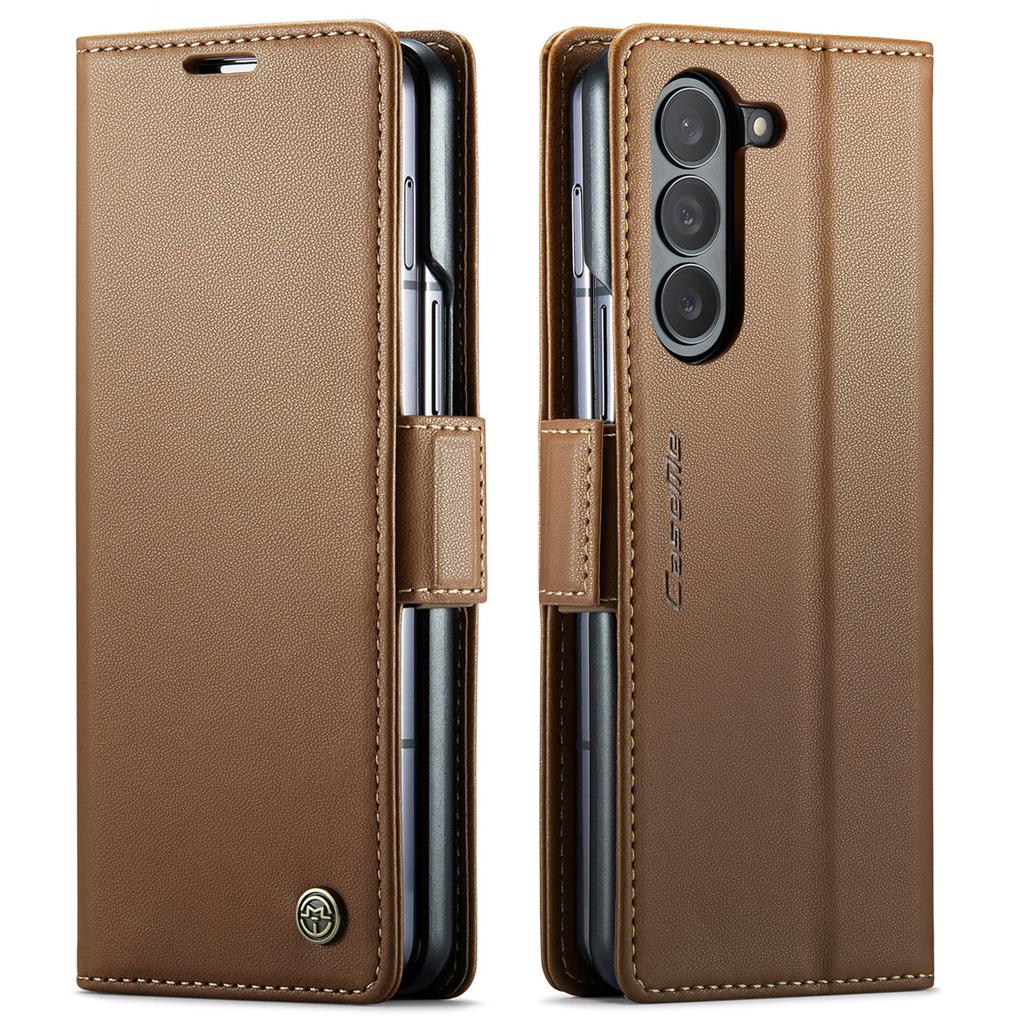 Кошелек CaseMe для Samsung Galaxy Z Fold 7 6 5, Премиальная кожа PU, Флип-чехол, Магнитный держатель для кредитных карт, Чехол для телефона