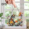 Colorful Cat Window Hanging Decoration Front Door Wall Hanging Acrylic Kitten Animal Ornament Pendant Christmas Festival Gift