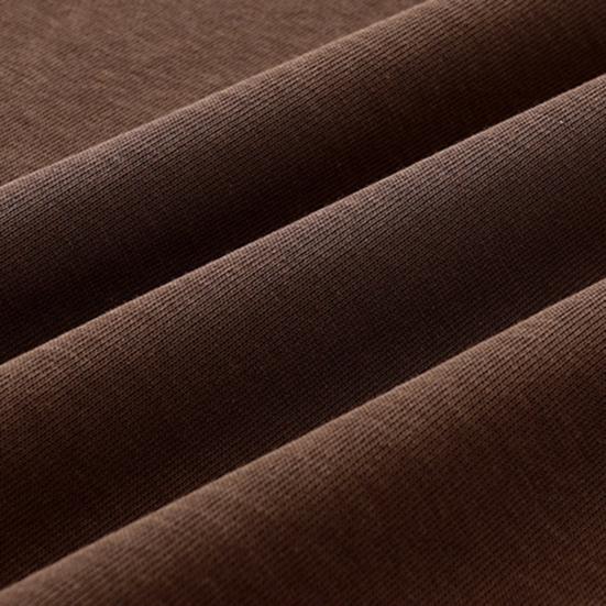 Осень-зима унисекс толстовка с круглым вырезом однотонная эластичная с длинными рукавами свободная