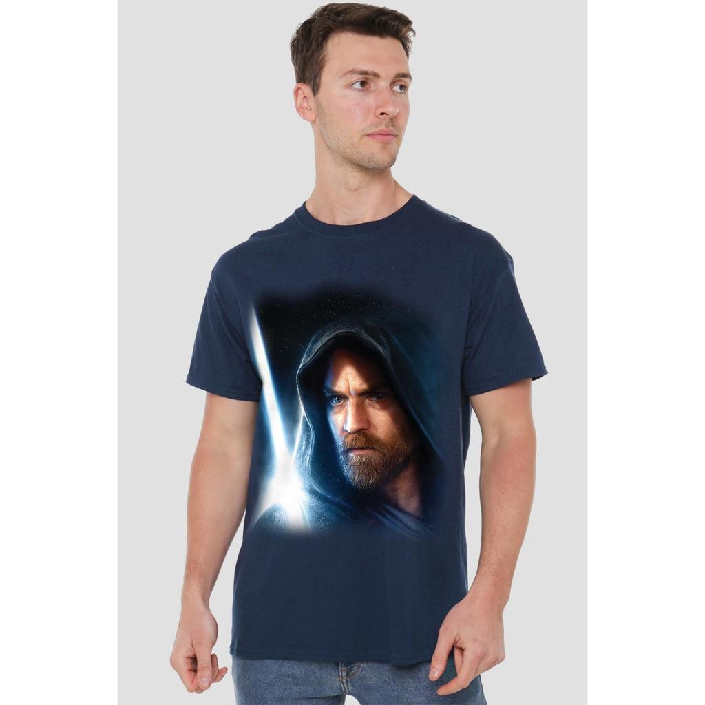 Star Wars Mens Obi Wan Kenobi Poster T-Shirt
