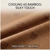 Machine Washable Ice Silk Cooling Mat 150x200/180x200cm, Soft Fitted Sheet 3-Piece Set, Gentle for Sensitive Skin