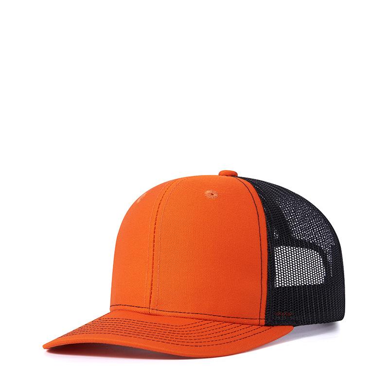Custom Logo Animal Hunting Leather Patch Mesh Snapback Richardson 112 Trucker Hats Caps Duck Camo Trucker Hats