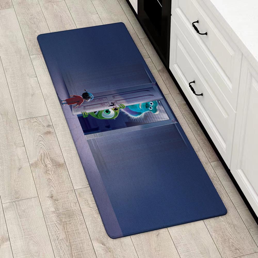 Entrance Front Door Doormat Cartoon Monsters Non-slip Kitchen Rug Living Room Rugs Balcony Bathroom Foot Mat Floor Mats Carpet