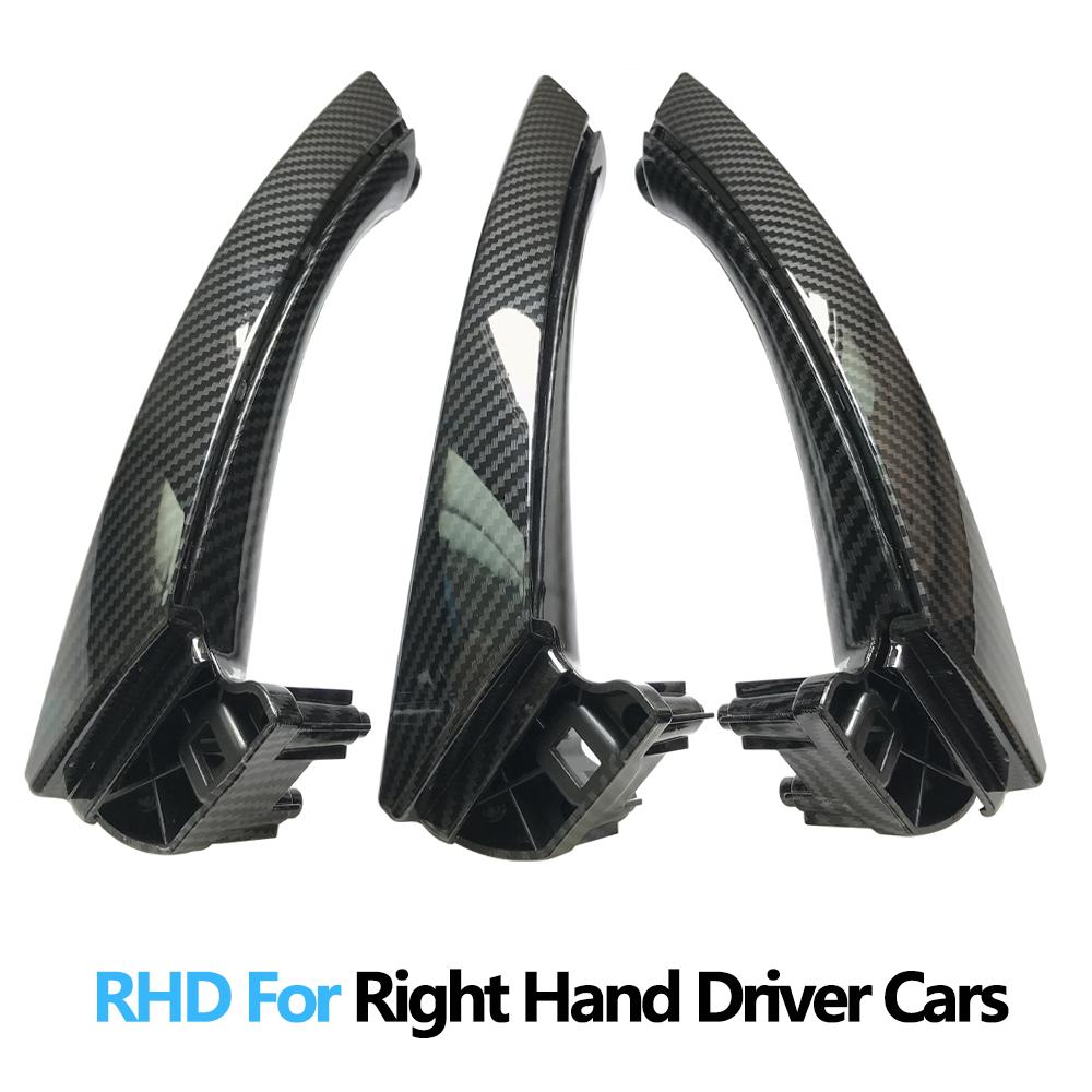 LHD RHD Front Rear Left Right Interior 3 Passenger Door Pull Handle Full Set For BMW 3 Series E90 E91 E92 316i 318i 320 325