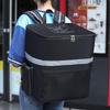 Терморюкзак Meituan с двойными стенками для доставки - Водонепроницаемый и с функцией охлаждения