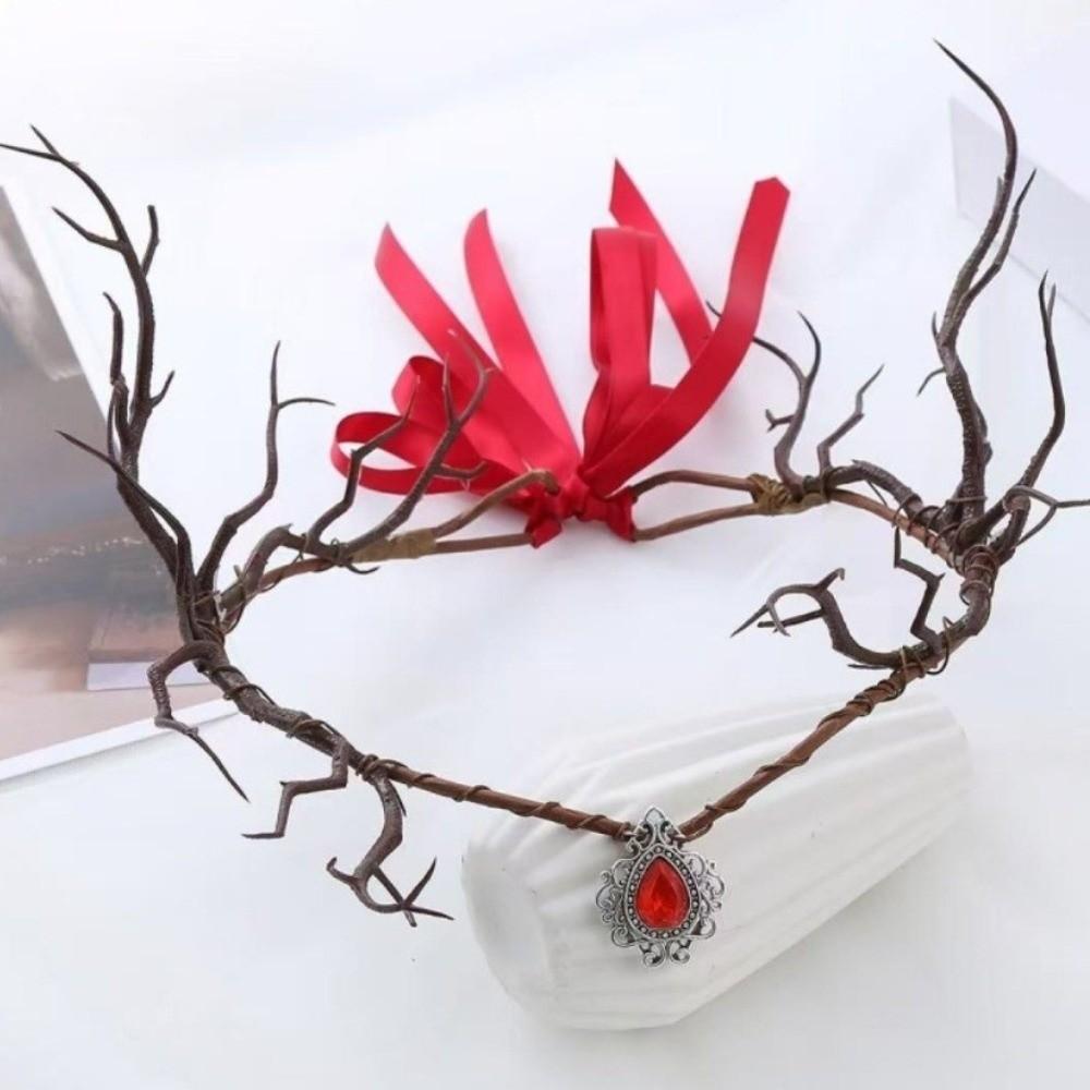 Лоза Эльф Диадема Фэнтези Головной убор Феи Корона Эльфа Феи Лесная Свадьба