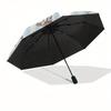 1pc Hello Kitty Food Pattern Umbrella with Plastic Handle,Suitable for All Seasons Home Travel Outdoor UmbrellaSanlio388
