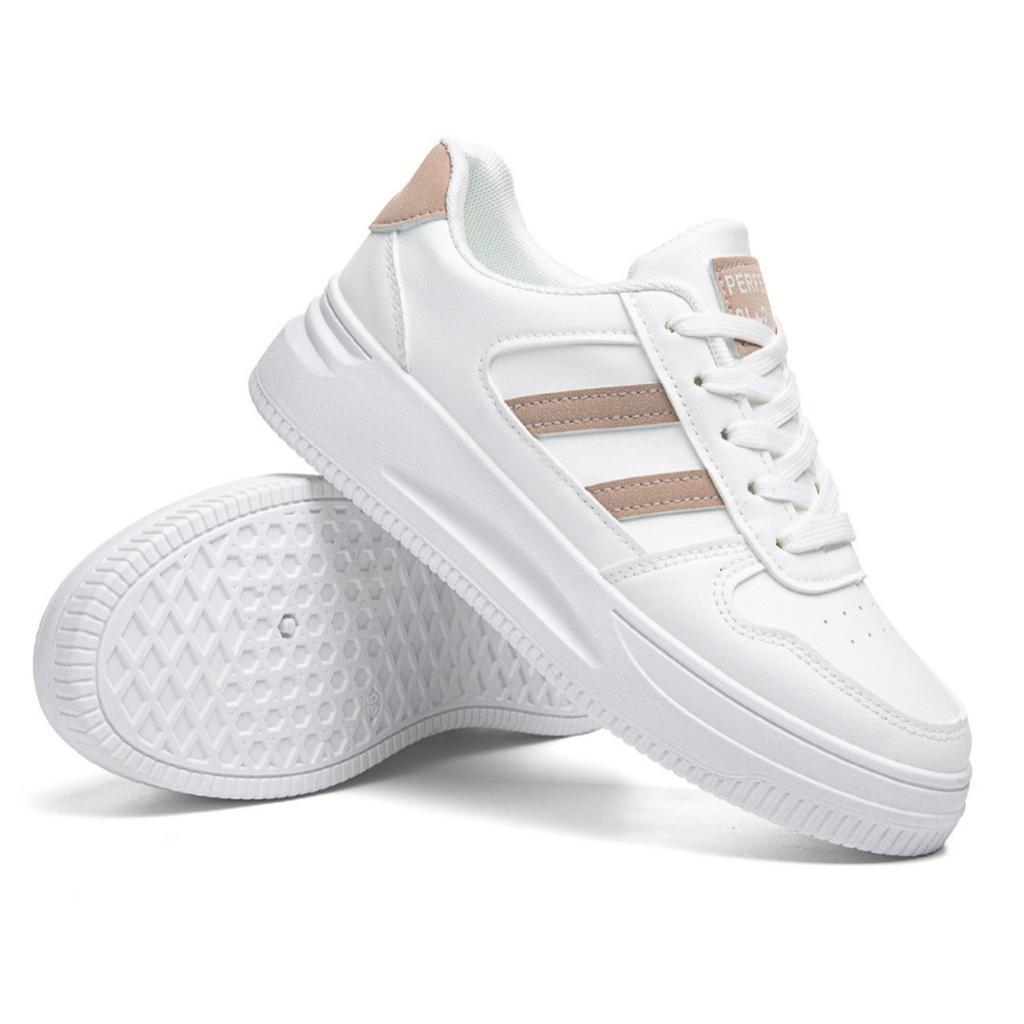 [Customized] 2025 Little White Shoes Women's Shoes New Spring Popular Sports Board Shoes White Student Versatile Casual Shoes