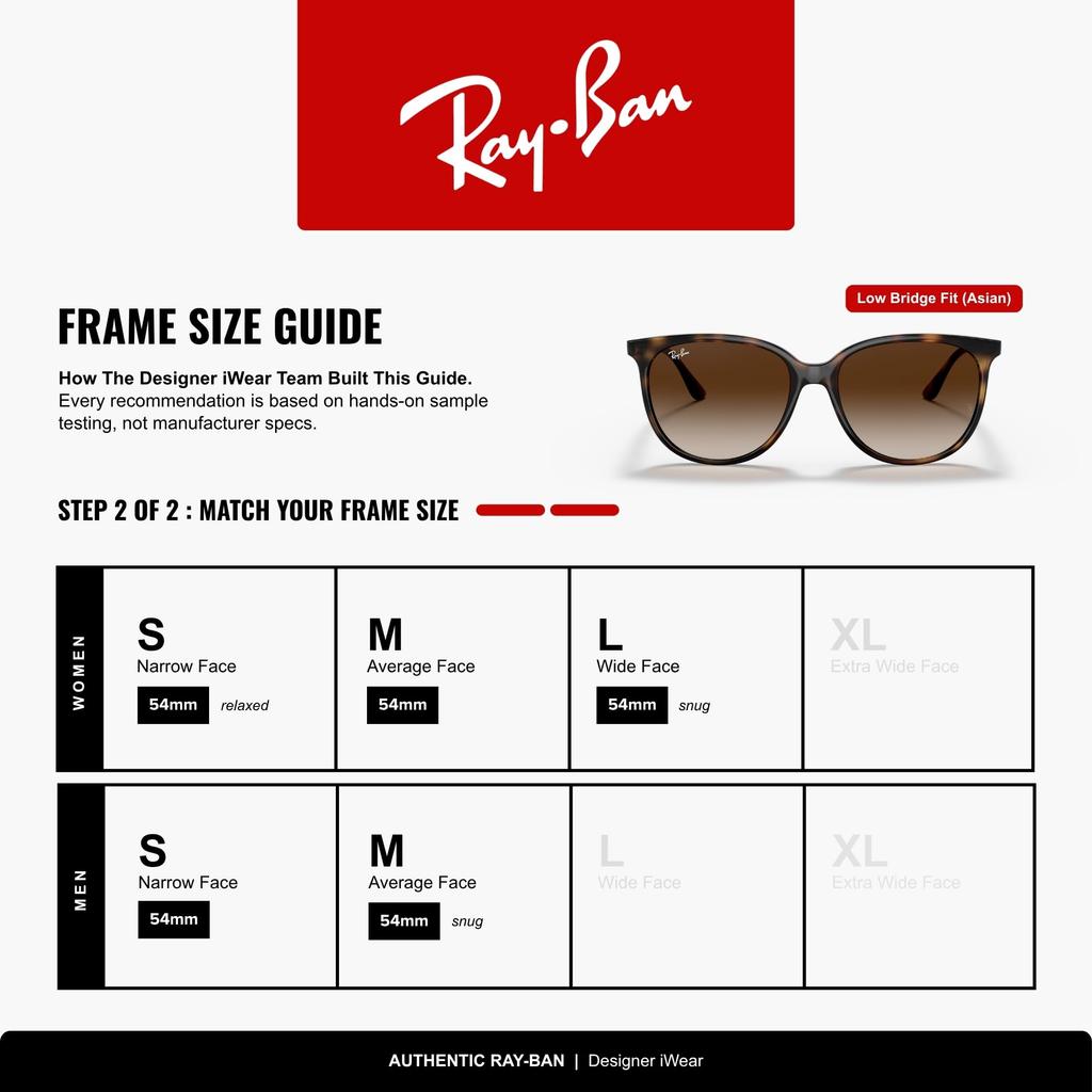Солнцезащитные очки RB4378F Азиатская посадка Ray-Ban