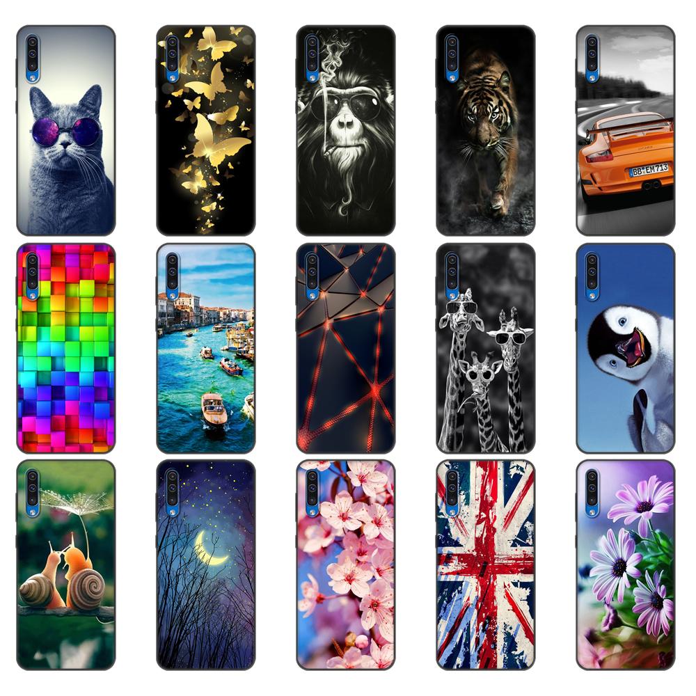 Чехол для Samsung Galaxy A50S, мягкий силиконовый чехол для Samsung A50S A507 A507F SM-A507F, 6,4 дюйма, задняя крышка, черный чехол из ТПУ, розовый, аниме, космическая машина