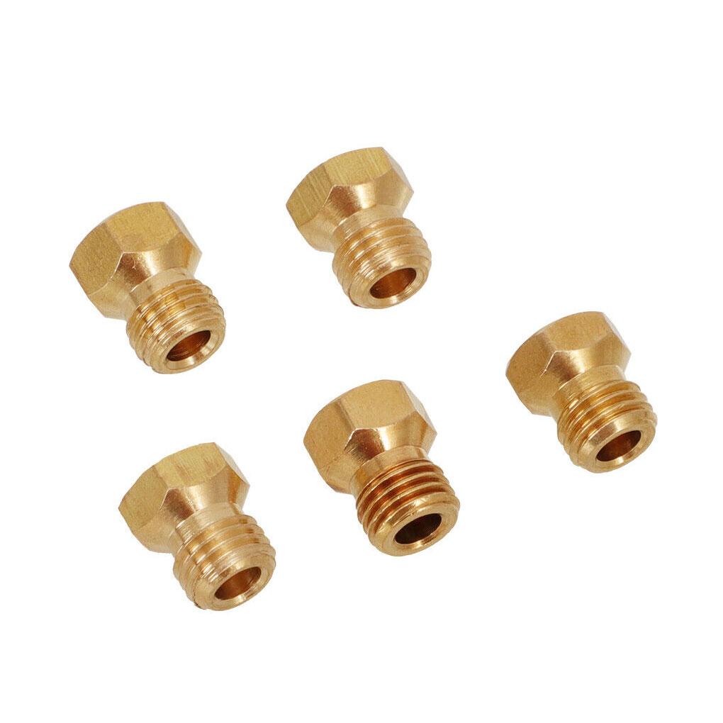 5 шт. Металлический Удобный и Надежный Набор Горелок для Плит Натуральная Варочная Панель Комплекты для Переоборудования СНГ Набор Форсунок