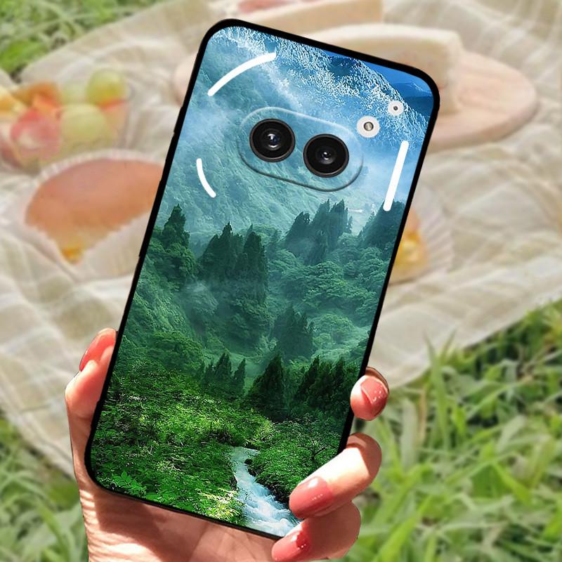 Чехол-бампер для Nothing Phone 2A, силиконовый, мягкий, модный, черный, Full Protective A142 Capa
