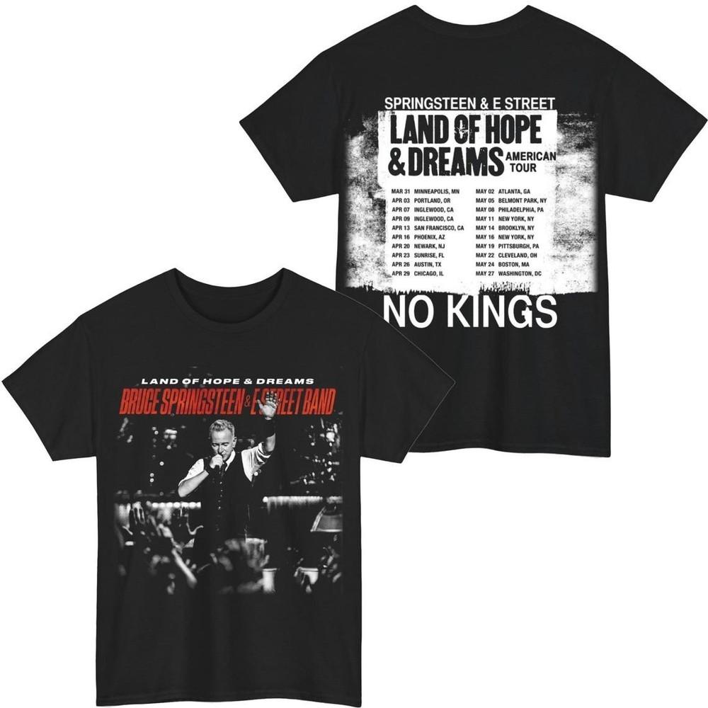 HOTBruce Springsteen E Street Band Land of Hope and Dreams Tour 2026 TShirt Unisex T-Shirt