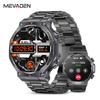 MEVADEN Новые 1,7-дюймовые Bluetooth-часы для звонков, умные часы 800 мАч, мужские спортивные трекеры, монитор здоровья, умные часы для Android ios