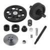 Metal Accessory Center Gearbox Straight Gears Set for SCX10 RC Model Car